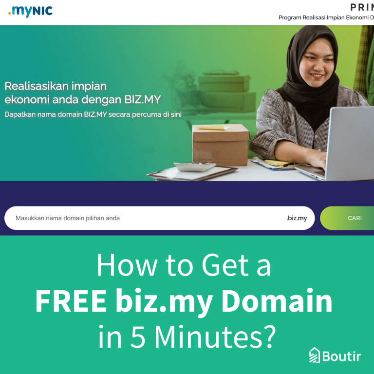 How to Get a FREE biz.my Domain in 5 Minutes?